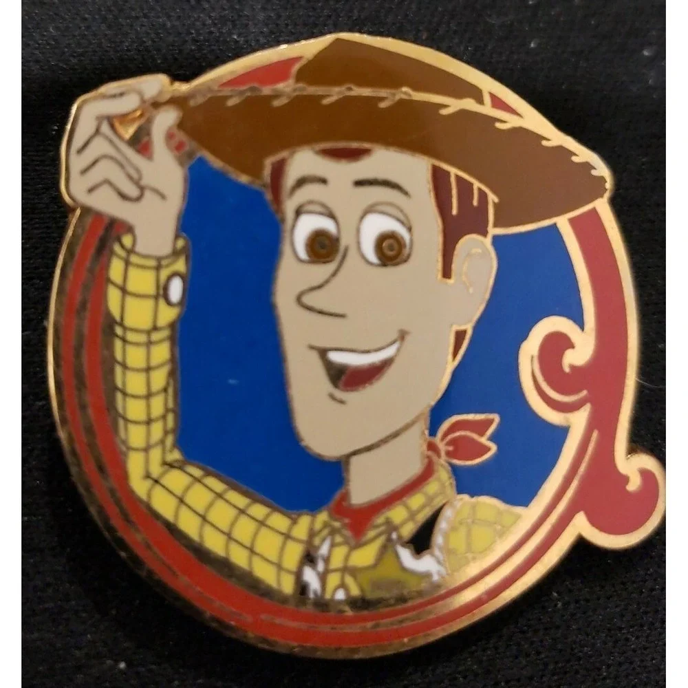 Disney Pin Woody Mystery Toy Story Gold Metal Finished 75754 PT52‎ Series